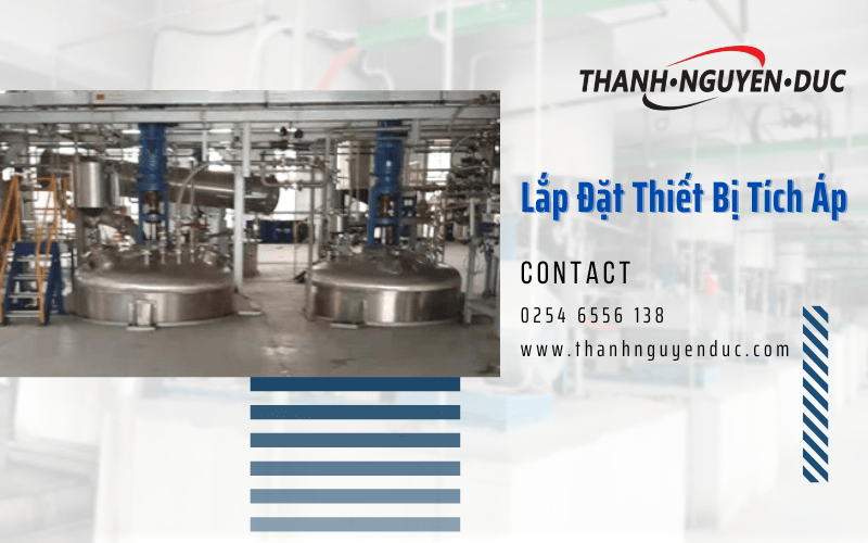 lắp đặt thiết bị tích áp