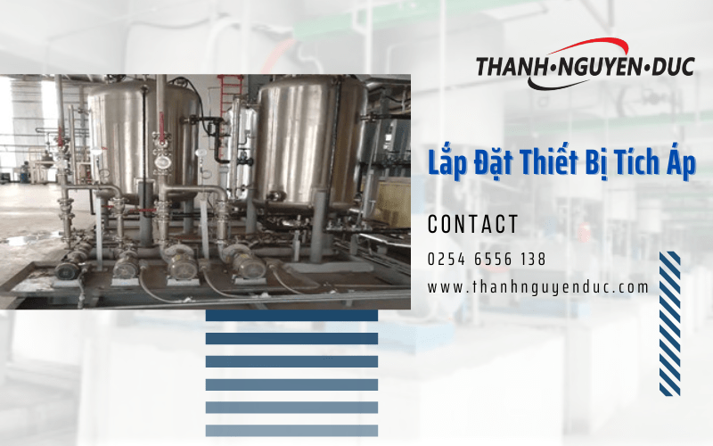 lắp đặt thiết bị tích áp
