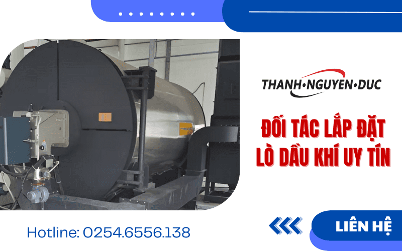lắp đặt lò dầu khí