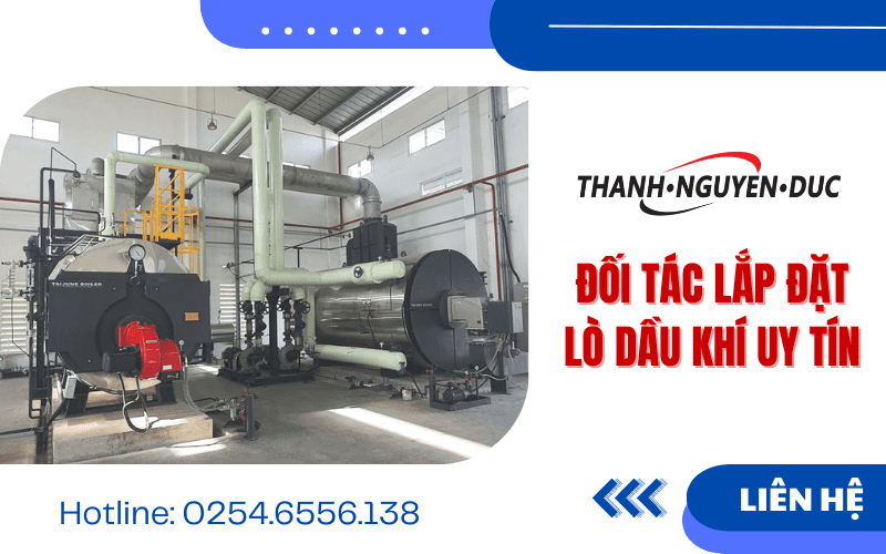 lắp đặt lò dầu khí